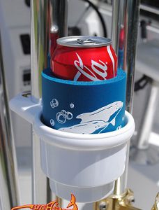 Custom Clamp-on Boat Beverage Drink Holder