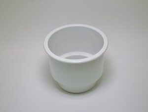 Large White Large cup fits can w foam koozie or tumbler